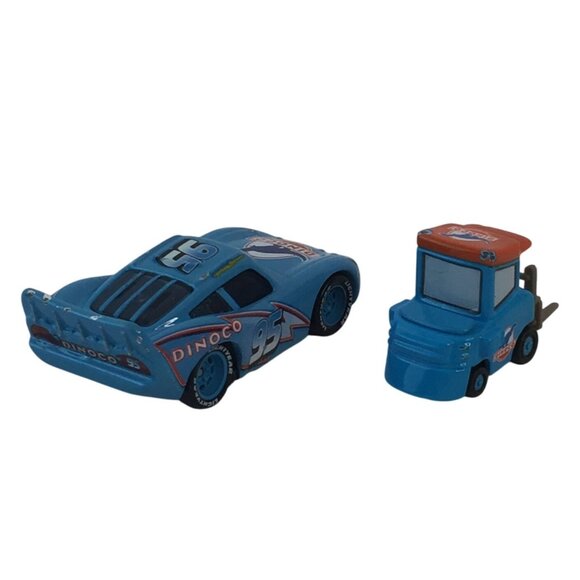 Disney Pixar Cars Diecast Dinoco Lot #86/43/95/Pitty/Lightning Storm Figures - Picture 7 of 13